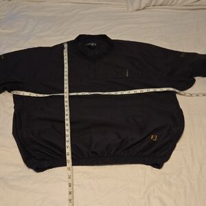 FootJoy Men's Black Windbreaker Jacket